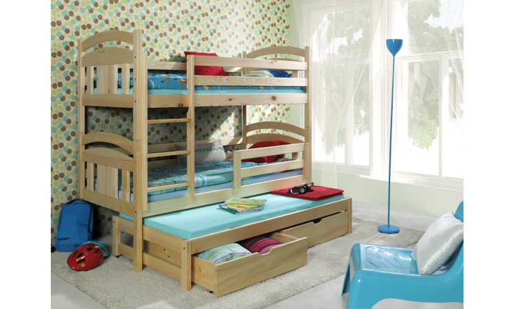 Кровать Айова 3-х ярусная