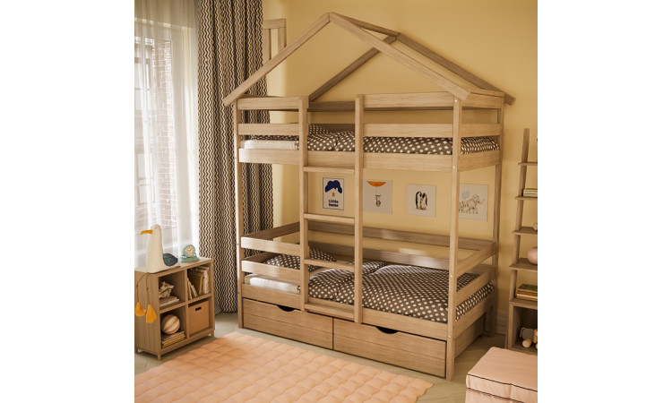 Кровать Домик 2-х ярусная