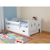 Белые детские деревянные кровати