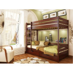 Двухъярусные кровати из массива дерева на заказ