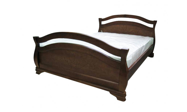 Кровать Венера из массива березы