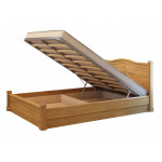 Кровати из массива дерева с подъемным механизмом