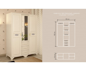 Шкаф Сатори-3 купе