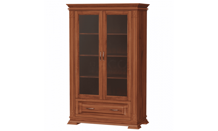 Книжный шкаф Верди 127 из массива