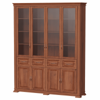 Книжный шкаф Верди 229 из массива