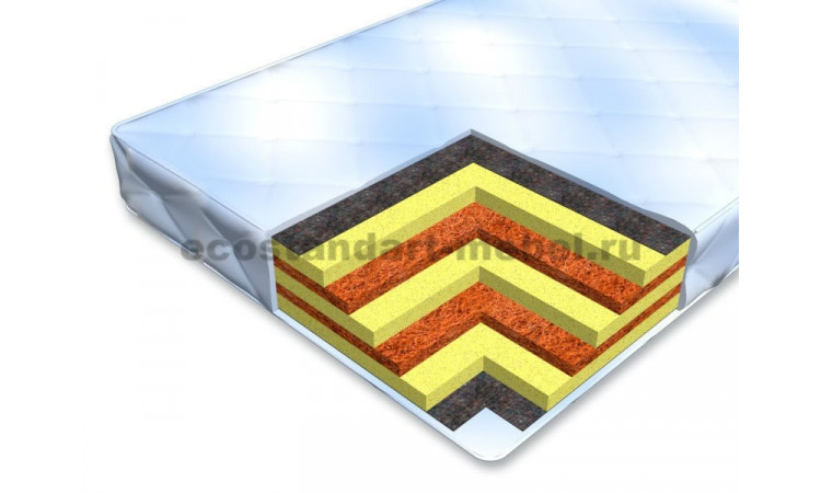 Беспружинный матрас "Комби-кокос" 