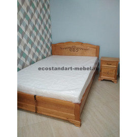 Кровать Муза с подъемным механизмом,старый орех-2